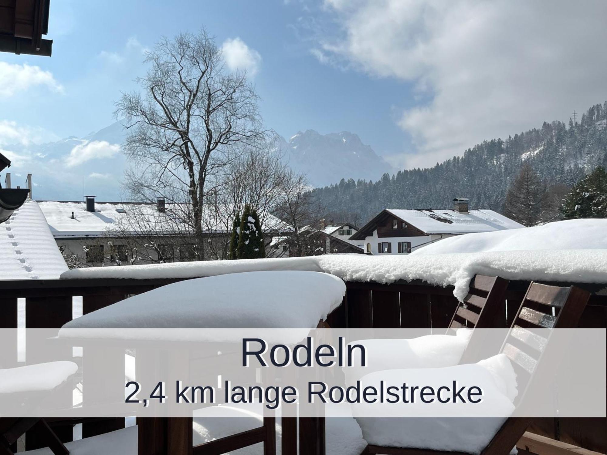 Ferienwohnung Rambold Sonnenterrasse Garmisch-Partenkirchen Zewnętrze zdjęcie
